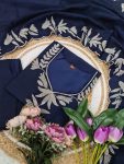 1RICH LOOK VICHITRA SILK SEQUENCE EMBROIDERY WORK TOP BOTTOM WITH DUPATTA FESTIVE WEAR WHOLESALE PRICE ETHNIC GARMENT (3)