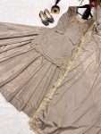 2DESIGNER CREEP SILK BEADS HAND WORK WITH SEQUENCE MULTI NEEDLE EMBROIDERY AND ZARI WORK TOP LEHENGA WITH DUPATTA WEDDING WEAR WHOLESALE PRICE ETHNIC GARMENT(35).jpeg
