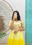 2FANCY MUL MUL COTTON EMBROIDERY THREAD WORK ONEPIECE DRESS PARTY WEAR WHOLESALE PRICE ETHNIC GARMENT (12)