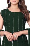 2LATEST GEORGETTE EMBROIDERY WORK TOP SHARARA WITH DUPATTA FESTIVE WEAR WHOLESLAE PRICE ETHNIC GARMENT (19)