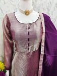 2NEW ARRIVAL BURBERRY SILK POTALI BUTTON WORK ANARKALI GOWN WITH DUPATTA FESTIVE WEAR WHOLESALE PRICE ETHNIC GARMENT (9)