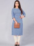 2NEW ARRIVAL COTTON PRINT WORK KURTI CASUAL WEAR WHOLESALE PRICE ETHNIC GARMENT (27)