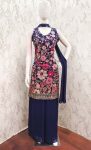 2NEW ARRIVAL FAUX GEORGETTE SEQUENCE EMBROIDERY WORK TOP PALAZZO WITH DUPATTA FESTIVE WEAR WHOLESALE PRICE ETHNIC GARMENT (29)