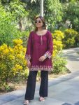 2NEW ARRIVAL RAYON EMBROIDERY WORK SHORT KURTI CASUAL WEAR WHOLESALE PRICE ETHNIC GARMENT (6)