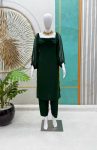 2RICH LOOK GEORGETTE PLAIN WITH BALOON SLEEVES TOP BOTTOM SET PARTY WEAR WHOLESALE PRICE ETHNIC GARMENT (3)