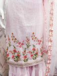 3DESIGNER GEORGETTE SEQUENCE EMBROIDERED WORK TOP SHARARA WITH DUPATTA FESTIVE WEAR WHOLESALE PRICE ETHNIC GARMENT (7)