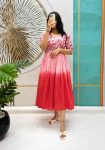 3FANCY MUL MUL COTTON EMBROIDERY THREAD WORK ONEPIECE DRESS PARTY WEAR WHOLESALE PRICE ETHNIC GARMENT (8)