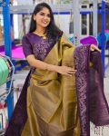 ATTRACTIVE BANARASI SOFT SILK GOLD ZARI WEAVING SAREE WITH UNSTITCHED BLOUSE WEDDING WEAR WHOLESALE PRICE ETHNIC GARMENT (2)