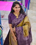 ATTRACTIVE BANARASI SOFT SILK GOLD ZARI WEAVING SAREE WITH UNSTITCHED BLOUSE WEDDING WEAR WHOLESALE PRICE ETHNIC GARMENT (2)
