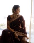 ATTRACTIVE BANARASI SOFT SILK GOLD ZARI WEAVING WORK SAREE WITH UNSTITCHED BLOUSE FESTIVAL WEAR WHOLESALE PRICE ETHNIC GARMENT (2)