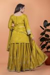 ATTRACTIVE CHINON EMBROIDERY CODING SEQUENCE WORK TOP PALAZZO WITH DUPATTA PARTY WEAR WHOLESALE PRICE ETHNIC GARMENT (13)
