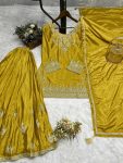 ATTRACTIVE CHINON EMBROIDERY CODING SEQUENCE WORK TOP PALAZZO WITH DUPATTA PARTY WEAR WHOLESALE PRICE ETHNIC GARMENT (13)