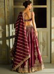 ATTRACTIVE KASTURI SILK SEQUENCE ZARI WORK LEHENGA CHOLI WITH DUPATTA PARTY WEAR WHOLESALE PRICE ETHNIC GARMENT (5)