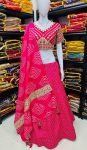 ATTRACTIVE MUSLIN SILK DIGITAL PRINTED LACE WORK LEHENGA CHOLI WITH DUPATTA PARTY WEAR WHOLESALE PRICE ETHNIC GARMENT (3)