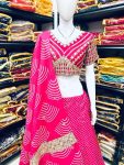 ATTRACTIVE MUSLIN SILK DIGITAL PRINTED LACE WORK LEHENGA CHOLI WITH DUPATTA PARTY WEAR WHOLESALE PRICE ETHNIC GARMENT (3)