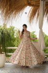 ATTRACTIVE RAYON PRINTED ONE PIECE PARTY WEAR WHOLESALE PRICE ETHNIC GARMENT (1)