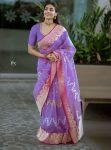 DESIGNER BANARASI SOFT SILK WEAVING WORK SAREE WITH UNSTITCHED BLOUSE FESTIVE WEAR WHOLESALE PRICE ETHNIC GARMENT (3)