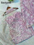 DESIGNER BUTTERFLY NET EMBROIDERY SEQUENCE WORK TOP PALAZZO WITH DUPATTA PARTY WEAR WHOLESALE PRICE ETHNIC GARMENT (2)