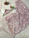 DESIGNER BUTTERFLY NET EMBROIDERY SEQUENCE WORK TOP PALAZZO WITH DUPATTA PARTY WEAR WHOLESALE PRICE ETHNIC GARMENT (2)