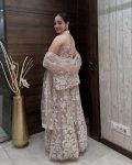 DESIGNER BUTTERFLY NET EMBROIDERY SEQUENCE WORK TOP PALAZZO WITH DUPATTA PARTY WEAR WHOLESALE PRICE ETHNIC GARMENT (2)