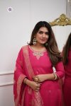 DESIGNER CHANDERI SILK EMBROIDERY WORK TOP BOTTOM WITH DUPATTA PARTY WEAR WHOLESALE PRICE ETHNIC GARMENT (3)