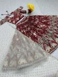 DESIGNER CHENT CREPE KALAMKARI PRINTED LEHENGA CHOLI WITH DUPATTA WEDDING WEAR WHOLESALE PRIC ETHNIC GARMENT (2)