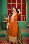 DESIGNER CHINON EMBROIDERY THREAD SEQUENCE WORK TOP BOTTOM WITH DUPATTA PARTY WEAR WHOLESALE PRICE ETHNIC GARMENT (5)