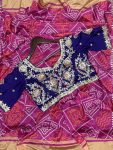 DESIGNER CHINON GOTA PATTI EMBROIDERY WORK LEHENGA CHOLI WITH DUPATTA PARTY WEAR WHOLESALE PRICE ETHNIC GARMENT (1)