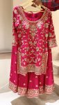 DESIGNER CHINON SILK EMBROIDERY AND SEQUENCE WORK TOP PALAZZO WITH DUPATTA FESTIVE WEAR WHOLESALE PRICE ETHNIC GARMENT (6)