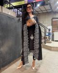 DESIGNER COTTON EMBROIDERY ARI WORK TOP BOTTOM WITH DUPATTA PARTY WEAR WHOLESALE PRICE ETHNIC GARMENT (4)