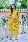 DESIGNER COTTON FLORAL PRINTED EMBROIDERY WORK TOP BOTTOM WITH DUPATTA PARTY WEAR WHOLESALE PRICE ETHNIC GARMENT (3)