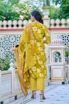 DESIGNER COTTON FLORAL PRINTED EMBROIDERY WORK TOP BOTTOM WITH DUPATTA PARTY WEAR WHOLESALE PRICE ETHNIC GARMENT (3)