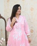 DESIGNER COTTON PRINTED EMBROIDERY HAND WORK NECK DESIGN CO-ORD SET PARTY WEAR WHOLESALE PRICE ETHNIC GARMENT (5)