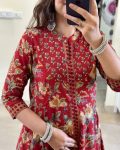 DESIGNER COTTON PRINTED SEQUENCE WORK TOP BOTTOM WITH DUPATTA PARTY WEAR WHOLESALE PRICE ETHNIC GARMENT (13)