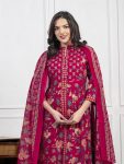 DESIGNER COTTON PRINTED SEQUENCE WORK TOP BOTTOM WITH DUPATTA PARTY WEAR WHOLESALE PRICE ETHNIC GARMENT (7)