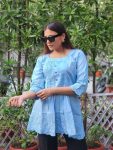 DESIGNER COTTON THREAD WORK ONLY TOP PARTY WEAR WHOLESALE PRICE ETHNIC GARMENT (6)