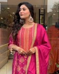 DESIGNER DIAMOND SILK PRINTED HAND WORK TOP BOTTOM WITH DUPATTA PARTY WEAR WHOLESALE PRICE ETHNIC GARMENT (3)