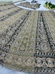 DESIGNER GEORGETTE CHAIN SEQUENCE WORK WITH REAL MIRROR HAND WORK LEHENGA CHOLI WITH DUPATTA WEDDING WEAR WHOLESALE PRICE ETHNIC GARMENT (3)