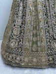 DESIGNER GEORGETTE CHAIN SEQUENCE WORK WITH REAL MIRROR HAND WORK LEHENGA CHOLI WITH DUPATTA WEDDING WEAR WHOLESALE PRICE ETHNIC GARMENT (3)