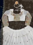 DESIGNER GEORGETTE CODING DORI WITH THREAD AND SEQUENCE WORK LEHENGA CHOLI WITH DUPATTA WEDDING WEAR WHOLESALE PRICE ETHNIC GARMENT (3)