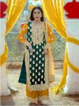 DESIGNER GEORGETTE EMBROIDERY SEQUENCE WORK TOP PALAZZO WITH DUPATTA FESTIVE WEAR WHOLESALE PRICE ETHNIC GARMENT (2)