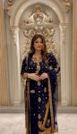 DESIGNER GEORGETTE EMBROIDERY SEQUENCE WORK TOP PALAZZO WITH DUPATTA PARTY WEAR WHOLESALE PRICE ETHNIC GARMENT (5)