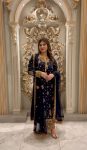 DESIGNER GEORGETTE EMBROIDERY SEQUENCE WORK TOP PALAZZO WITH DUPATTA PARTY WEAR WHOLESALE PRICE ETHNIC GARMENT (5)