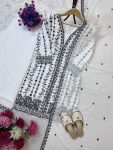 DESIGNER GEORGETTE EMBROIDERY SEQUENCE WORK TOP PALAZZO WITH DUPATTA PARTY WEAR WHOLESALE PRICE ETHNIC GARMENT (4)