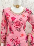 DESIGNER GEORGETTE FLORAL PRINTED EMBROIDERY WORK TOP SHARARA WITH DUPATTA PARTY WEAR WHOLESALE PRICE ETHNIC GARMENT (9)
