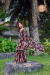 DESIGNER GEORGETTE FLORAL PRINTED EMBROIDERY WORK TOP SHARARA WITH DUPATTA PARTY WEAR WHOLESALE PRICE ETHNIC GARMENT (4)