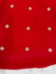 DESIGNER GEORGETTE MOTI HAND WORK ANARKALI GOWN BOTTOM WITH DUPATTA PARTY WEAR WHOLESALE PRICE ETHNIC GARMENT (4)