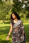 DESIGNER GEORGETTE NEDDLE WORK SAREE WITH UNSTITCHED BLOUSE PARTY WEAR WHOLESALE PRICE ETHNIC GARMENT (4)