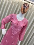 DESIGNER GEORGETTE THREAD EMBROIDERY AND STONE WORK TOP PALAZZO FESTIVE WEAR WHOLESALE PRICE ETHNIC GARMENT (3)