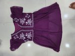 DESIGNER GEORGETTE THREAD EMBROIDERY WORK ONLY TOP PARTY WEAR WHOLESALE PRICE ETHNIC GARMENT (11)